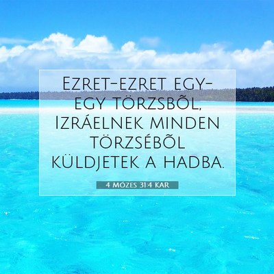 4 Mózes 31:4 Bibliai vers magyarázata