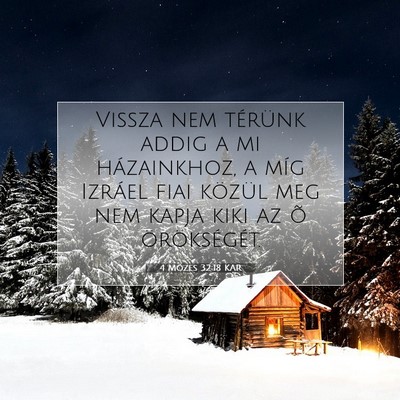4 Mózes 32:18 Bibliai vers magyarázata