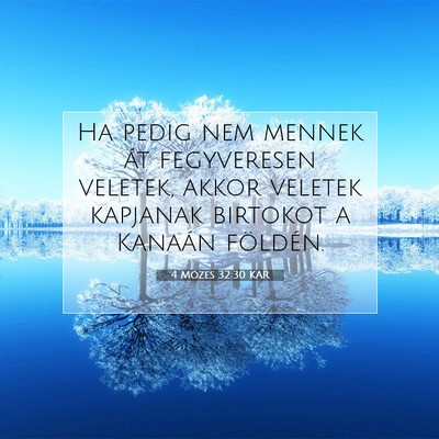 4 Mózes 32:30 Bibliai vers magyarázata
