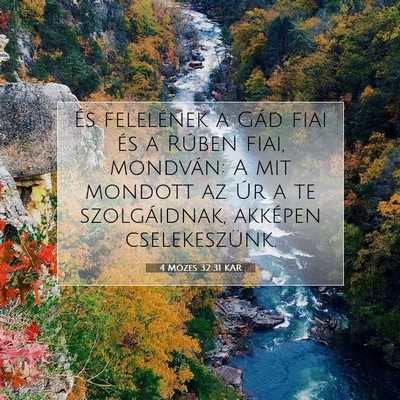 4 Mózes 32:31 Bibliai vers magyarázata