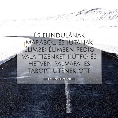 4 Mózes 33:9 Bibliai vers magyarázata