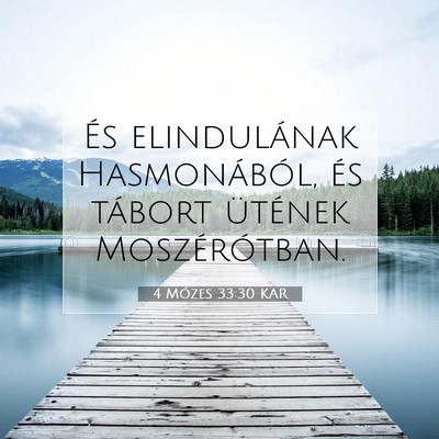 4 Mózes 33:30 Bibliai vers magyarázata
