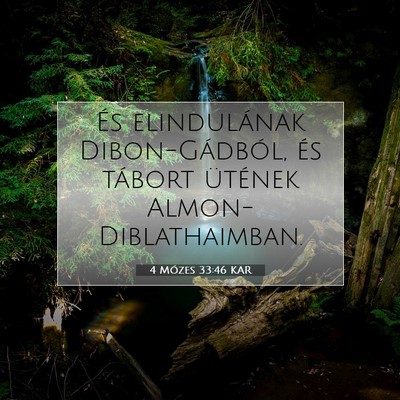 4 Mózes 33:46 Bibliai vers magyarázata
