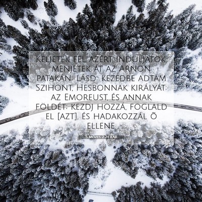 5 Mózes 2:24 KAR Bibliai verskép