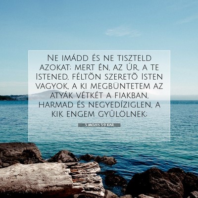5 Mózes 5:9 KAR Bibliai verskép