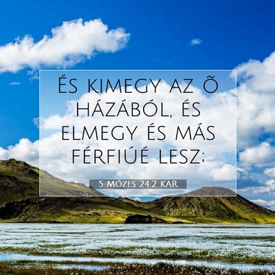 5 Mózes 24:2 Bibliai vers magyarázata