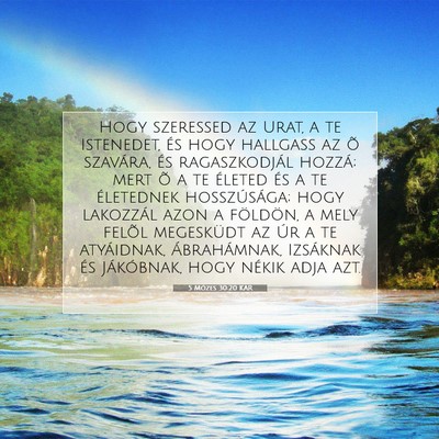 5 Mózes 30:20 KAR Bibliai verskép