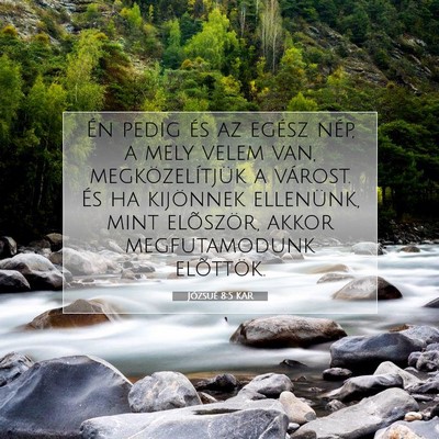 Józsué 8:5 Bibliai vers magyarázata