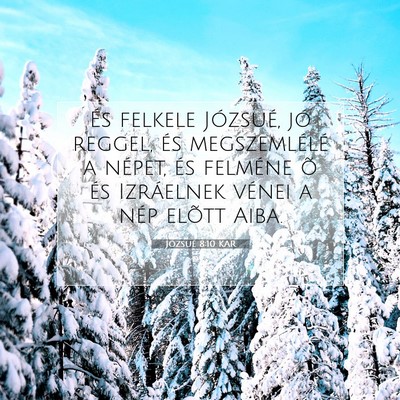 Józsué 8:10 Bibliai vers magyarázata