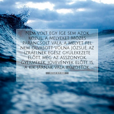 Józsué 8:35 Bibliai vers magyarázata