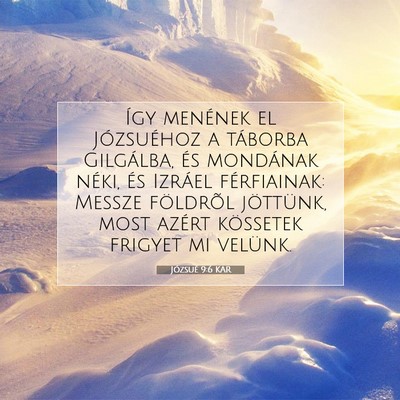 Józsué 9:6 Bibliai vers magyarázata