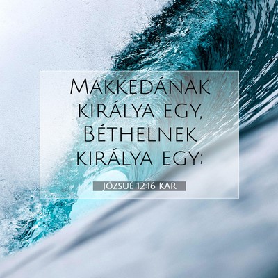 Józsué 12:16 Bibliai vers magyarázata