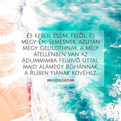 Józsué 18:17 Bibliai vers magyarázata