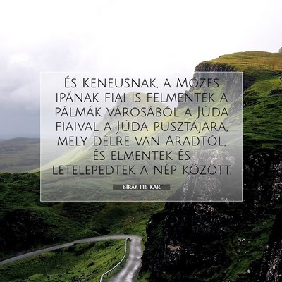 Bírák 1:16 Bibliai vers magyarázata