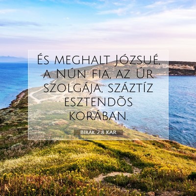 Bírák 2:8 Bibliai vers magyarázata