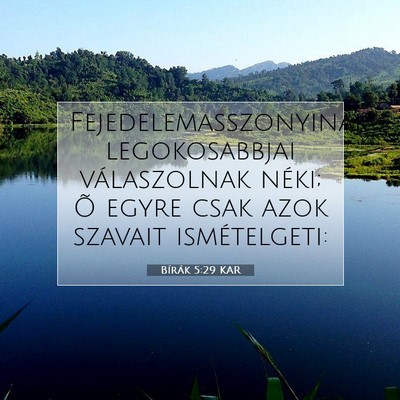 Bírák 5:29 Bibliai vers magyarázata