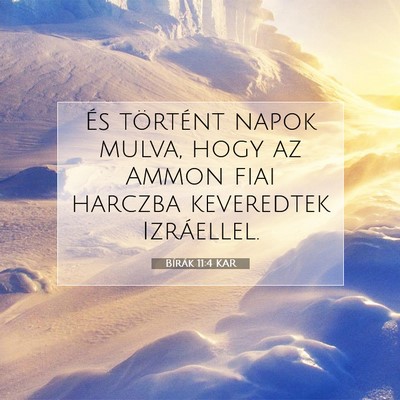 Bírák 11:4 Bibliai vers magyarázata