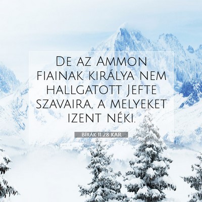 Bírák 11:28 Bibliai vers magyarázata