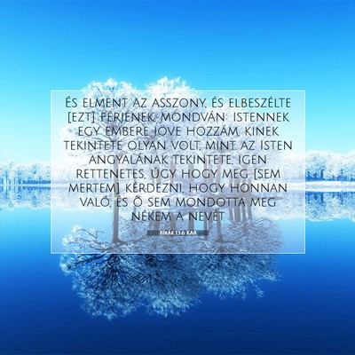 Bírák 13:6 Bibliai vers magyarázata