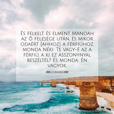 Bírák 13:11 Bibliai vers magyarázata