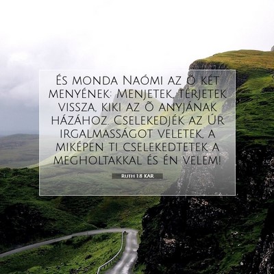 Ruth 1:8 Bibliai vers magyarázata
