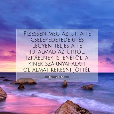 Ruth 2:12 KAR Bibliai verskép