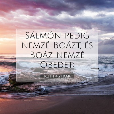 Ruth 4:21 Bibliai vers magyarázata
