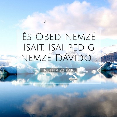 Ruth 4:22 Bibliai vers magyarázata