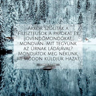 1 Sámuel 6:2 KAR Bibliai verskép