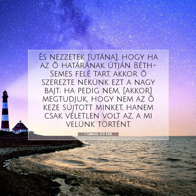 1 Sámuel 6:9 KAR Bibliai verskép