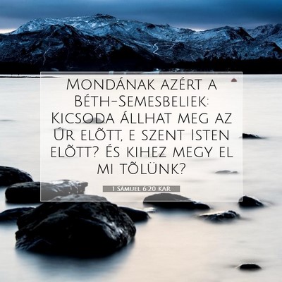 1 Sámuel 6:20 KAR Bibliai verskép