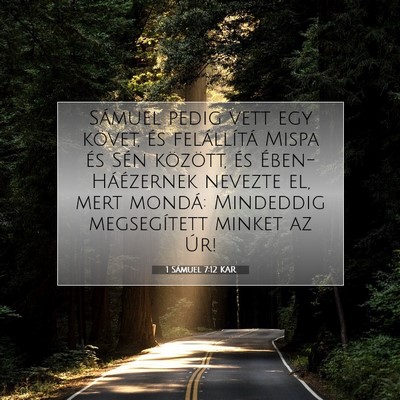 1 Sámuel 7:12 KAR Bibliai verskép