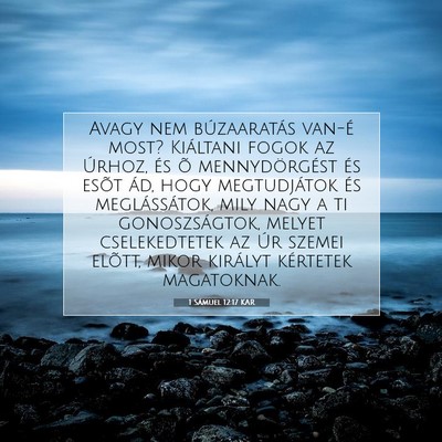 1 Sámuel 12:17 KAR Bibliai verskép