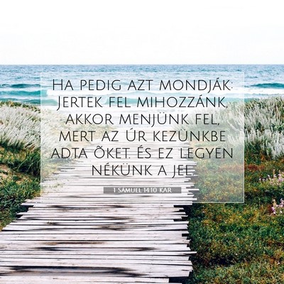 1 Sámuel 14:10 KAR Bibliai verskép