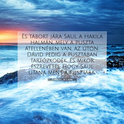 1 Sámuel 26:3 KAR Bibliai verskép