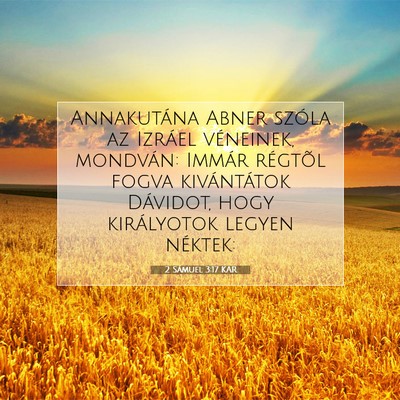 2 Sámuel 3:17 KAR Bibliai verskép