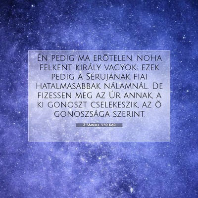 2 Sámuel 3:39 KAR Bibliai verskép