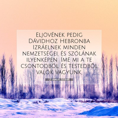 2 Sámuel 5:1 KAR Bibliai verskép