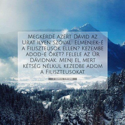 2 Sámuel 5:19 KAR Bibliai verskép
