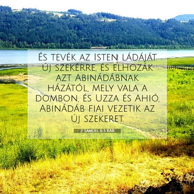2 Sámuel 6:3 KAR Bibliai verskép