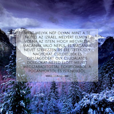 2 Sámuel 7:23 KAR Bibliai verskép