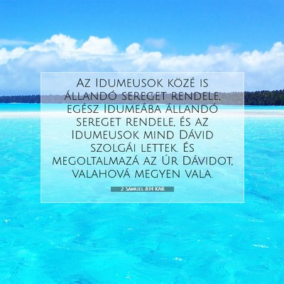 2 Sámuel 8:14 KAR Bibliai verskép