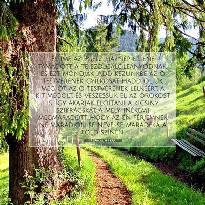 2 Sámuel 14:7 KAR Bibliai verskép
