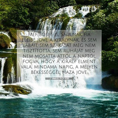 2 Sámuel 19:24 KAR Bibliai verskép