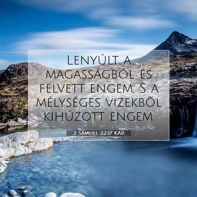 2 Sámuel 22:17 KAR Bibliai verskép