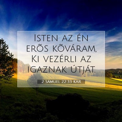 2 Sámuel 22:33 KAR Bibliai verskép