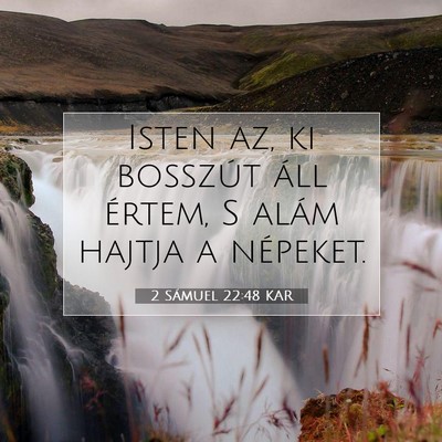 2 Sámuel 22:48 KAR Bibliai verskép