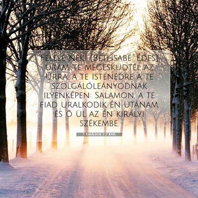 1 Királyok 1:17 Bibliai vers magyarázata