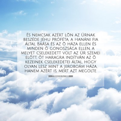 1 Királyok 16:7 KAR Bibliai verskép