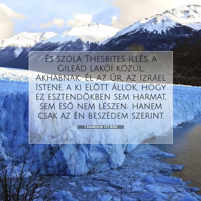 1 Királyok 17:1 KAR Bibliai verskép